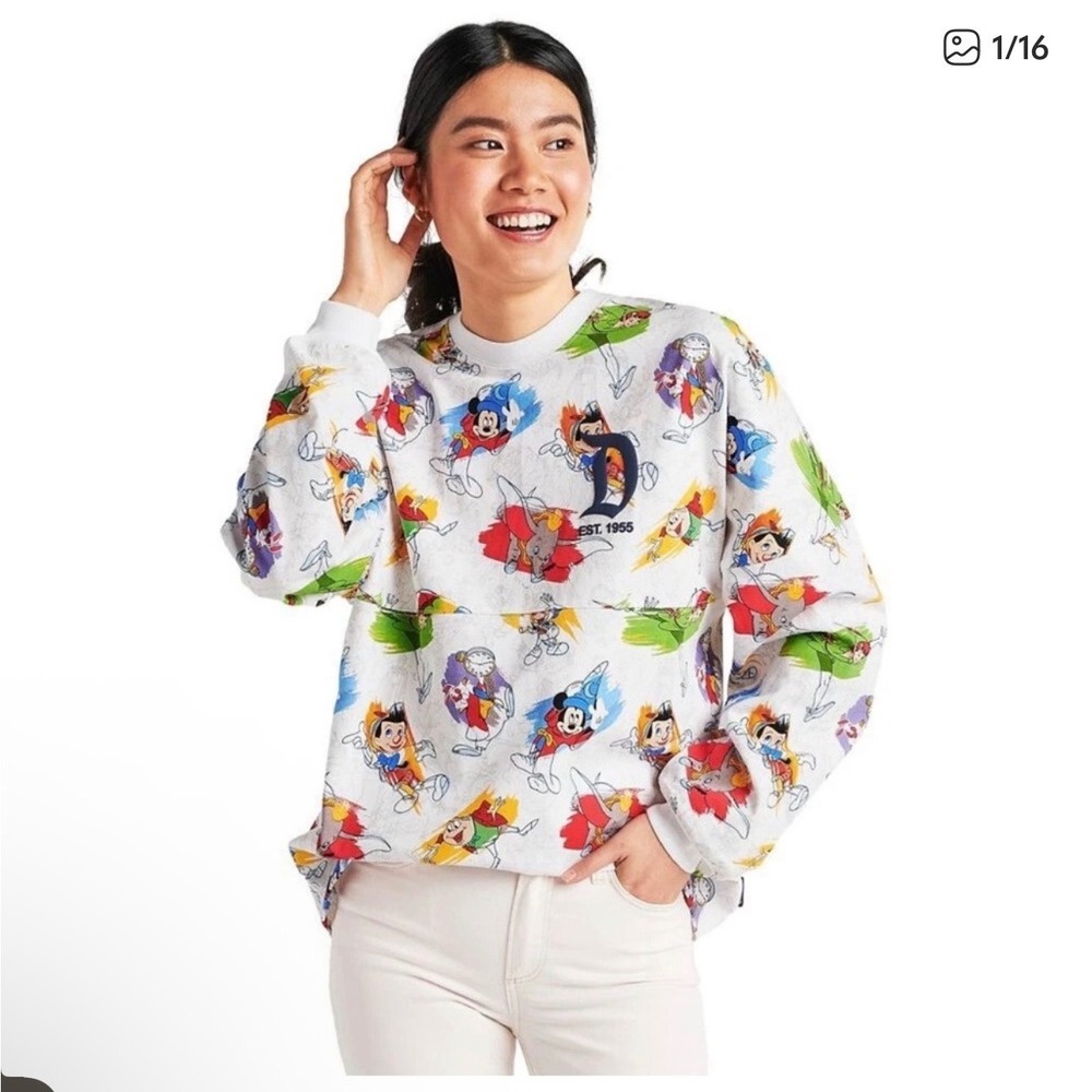 Disney‎ Resorts  Spirit Jersey Disneyland Ink and Paint XS